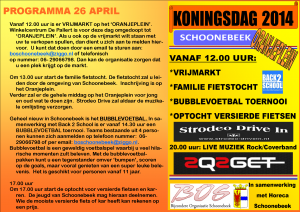 flyer koningsdag2014