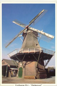 Molen Zeldenrust te Zuidbarge 1990