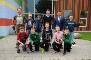 Huldiging_NK_schoolhandbal