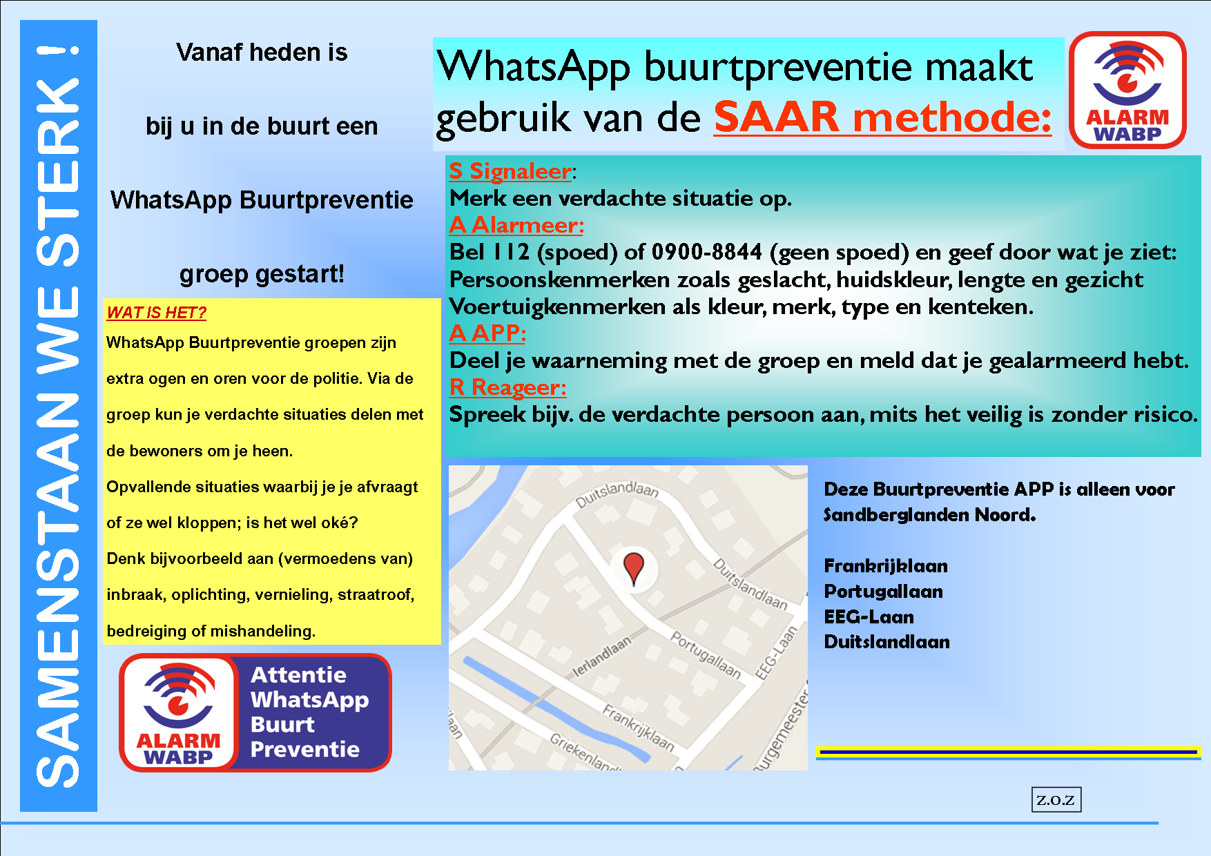 BUURTAPP FLYER